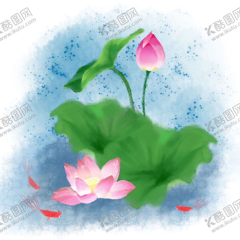 编号：37858009241939378055【酷图网】源文件下载-荷花元素