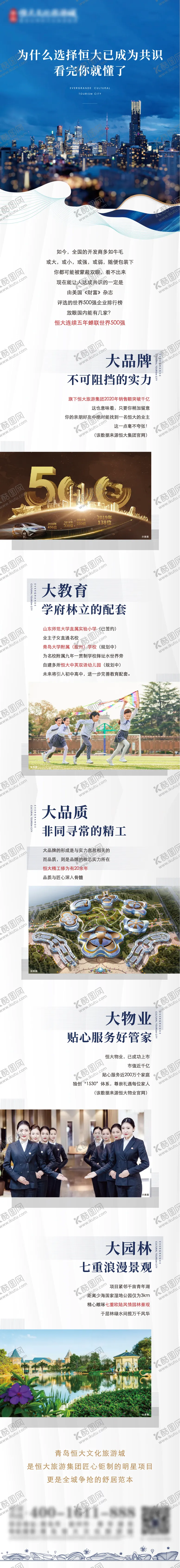 编号：74524111210642549538【酷图网】源文件下载-地产品牌价值点长图专题设计
