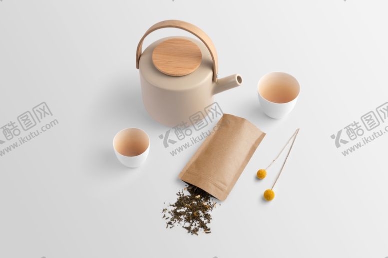 编号：97502804212102198568【酷图网】源文件下载-茶叶品牌文化样机