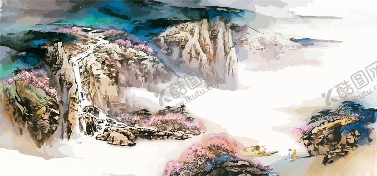 编号：26025007091518396990【酷图网】源文件下载-水墨