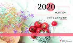 2020年年历