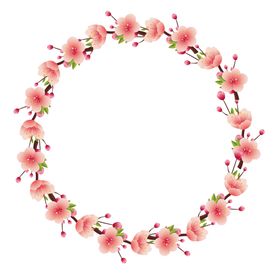 花卉边框