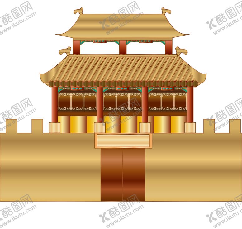 编号：45507804192112348631【酷图网】源文件下载-手绘古建筑
