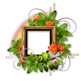 花环边框