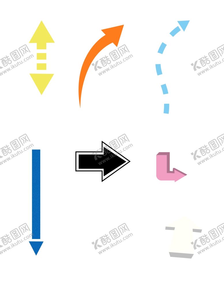 编号：93482002130305575746【酷图网】源文件下载-各种箭头图片