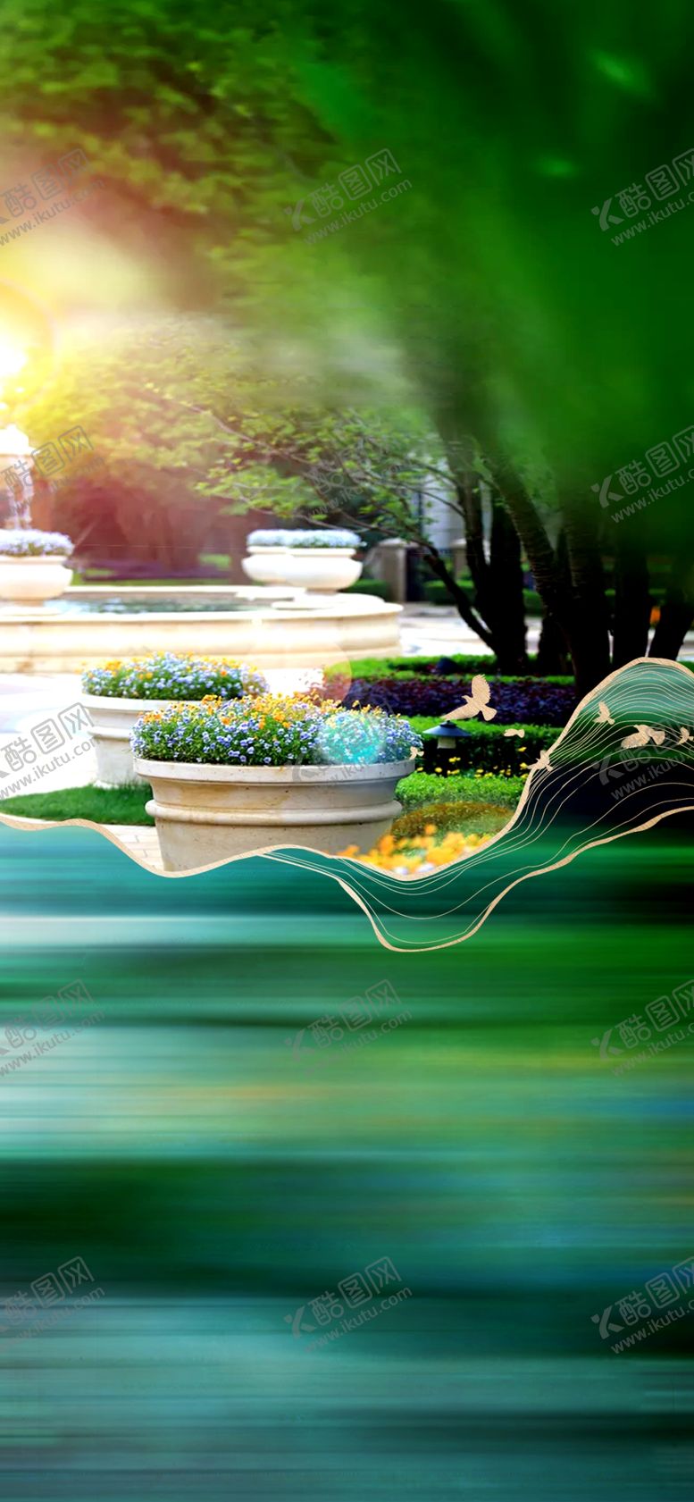 编号：21413210151603597013【酷图网】源文件下载-地产园林配套微信稿