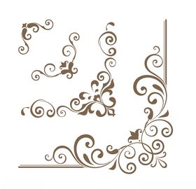 欧式花纹