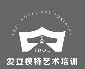 爱豆模特艺术培训logo