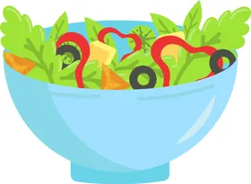 沙拉免抠图轻食果蔬食物png