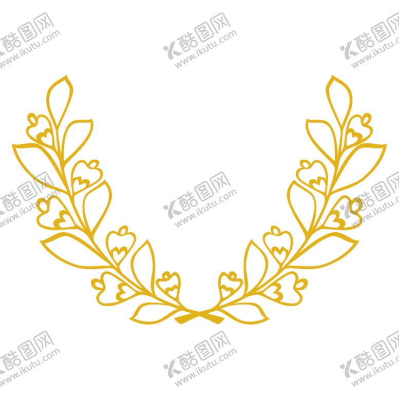 编号：95615512100021522098【酷图网】源文件下载-勋章花边 