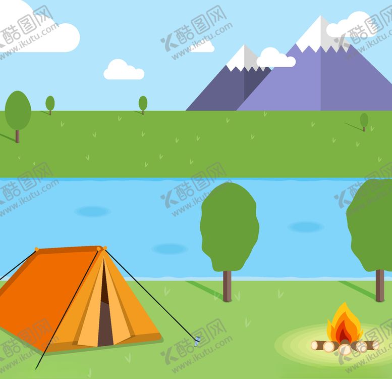 编号：60771509271556489879【酷图网】源文件下载-露营