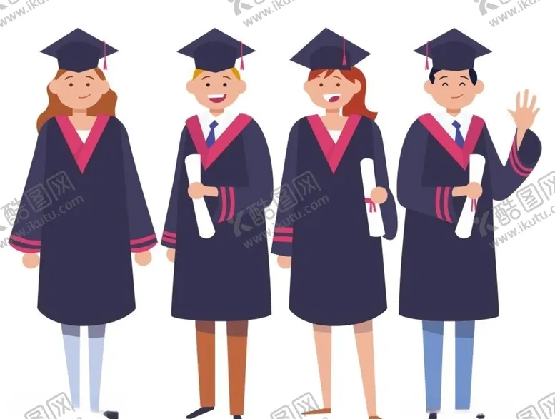 编号：74950705092053467367【酷图网】源文件下载-矢量大学毕业照