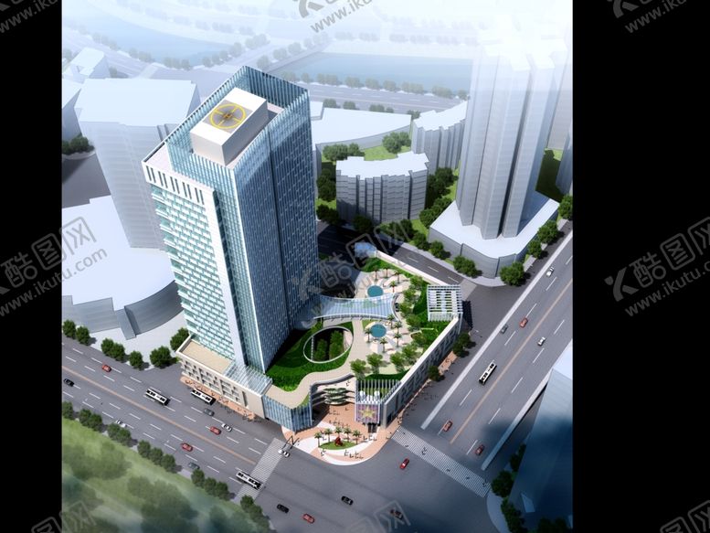 编号：65763909140759373431【酷图网】源文件下载-楼盘景观鸟瞰