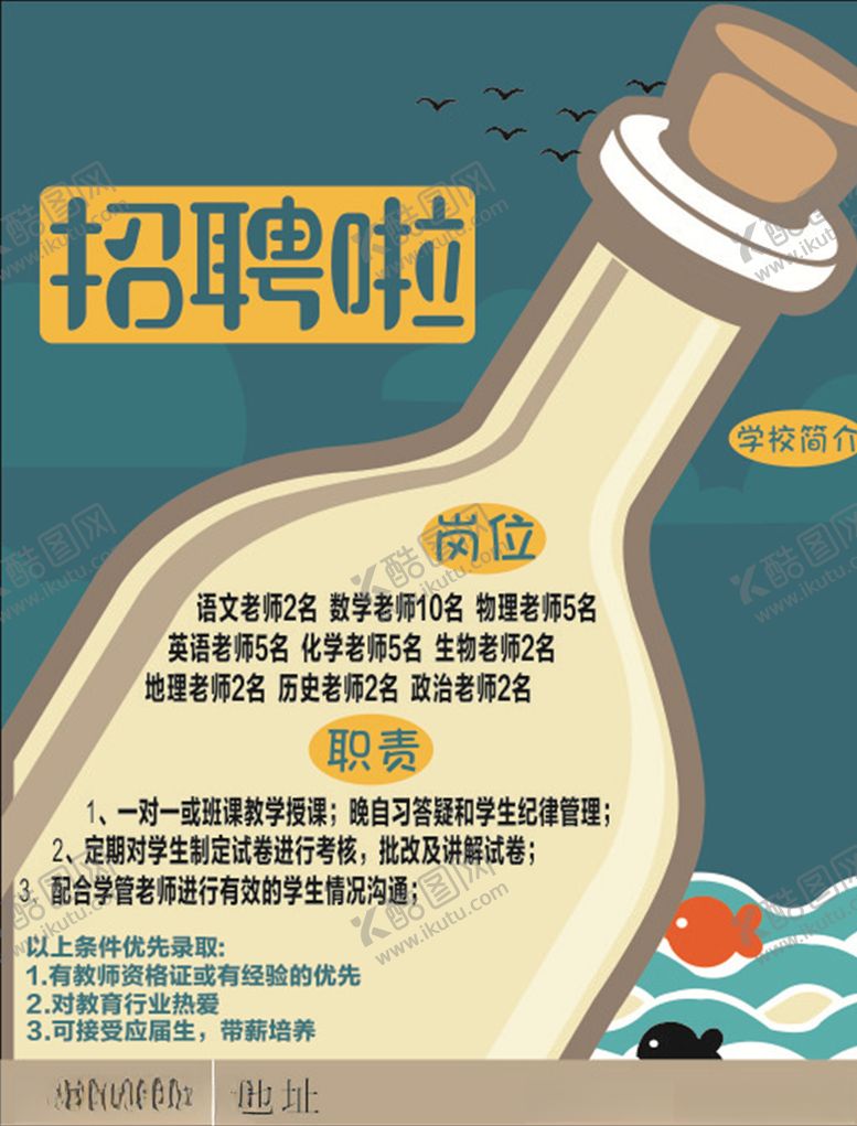 编号：84023705130641336857【酷图网】源文件下载-招聘海报