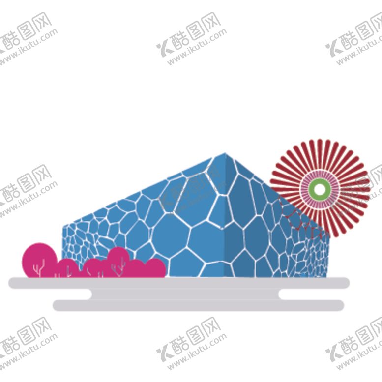 编号：23687709201955018614【酷图网】源文件下载-创意城市地标建筑物插画