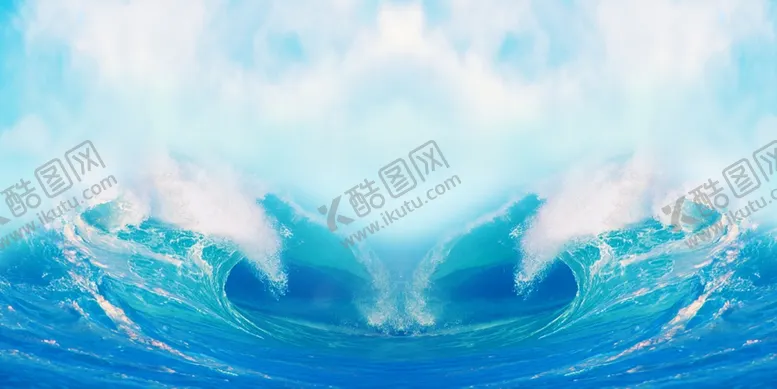 编号：87994504290132343541【酷图网】源文件下载-海浪波涛