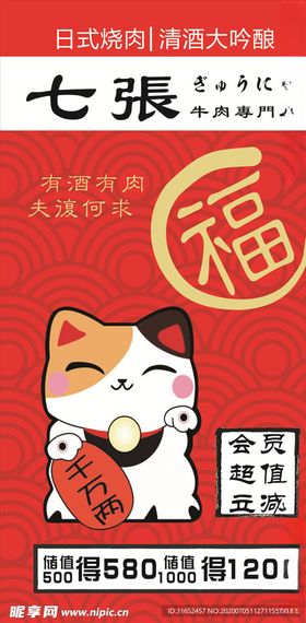 日式烧肉海报