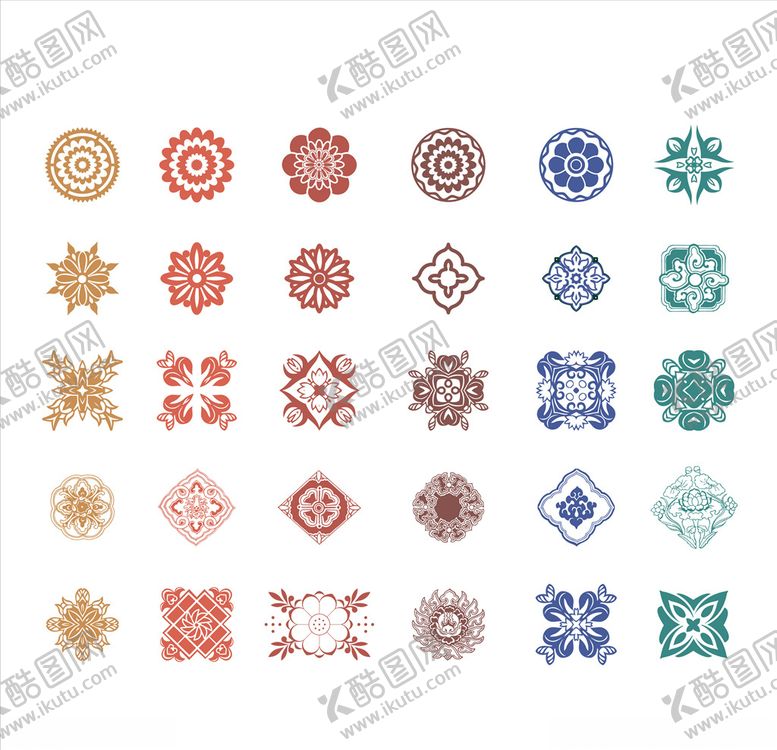 编号：22606810120826388629【酷图网】源文件下载-现代花纹图案