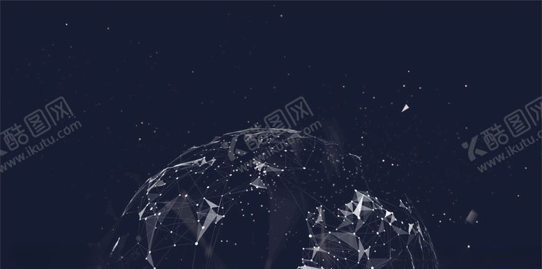 编号：11765305030828264432【酷图网】源文件下载-科技粒子背景
