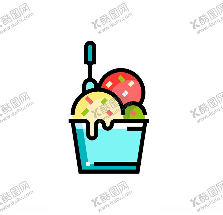 编号：50835107011546584664【酷图网】源文件下载-冰淇淋