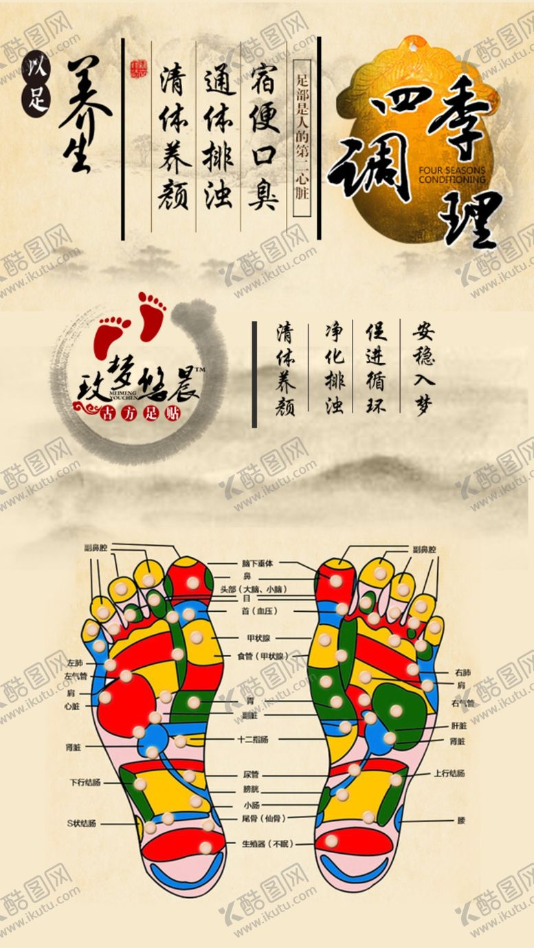 编号：38050810232341217016【酷图网】源文件下载-古方足浴药浴海报图片