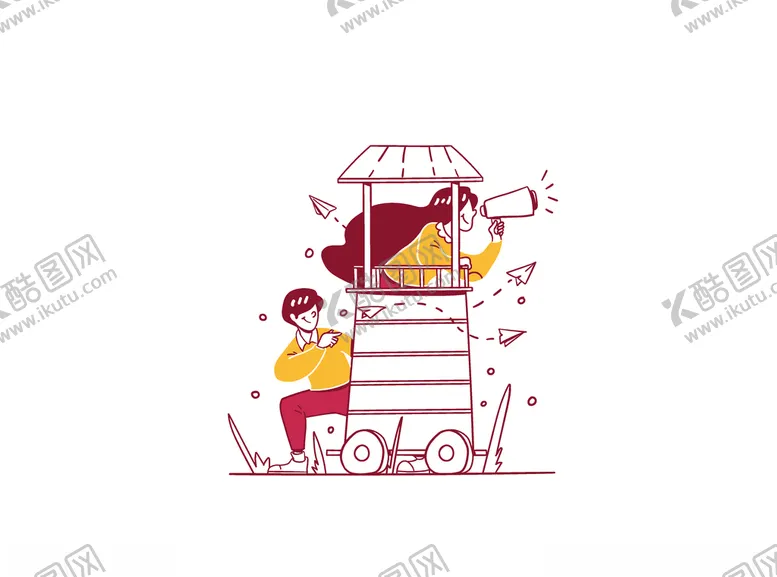 编号：34792107071556247826【酷图网】源文件下载-商务插画