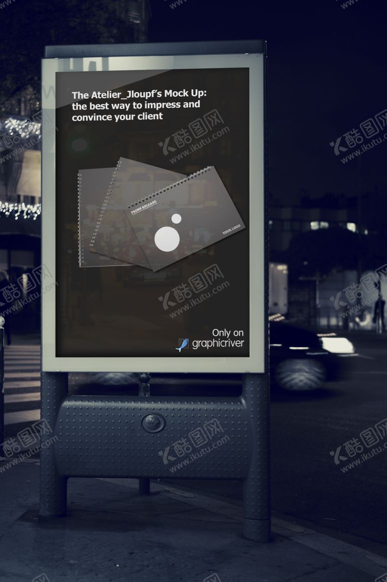 编号：24162409250920156417【酷图网】源文件下载-灯箱样机