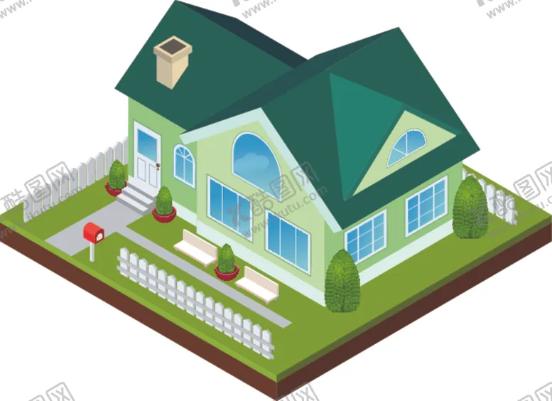 编号：46659806302019105891【酷图网】源文件下载-房子