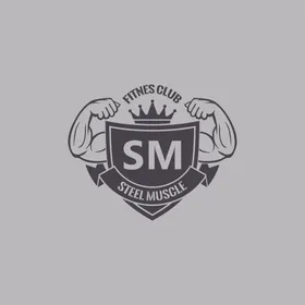 运动LOGO图标会举重健身