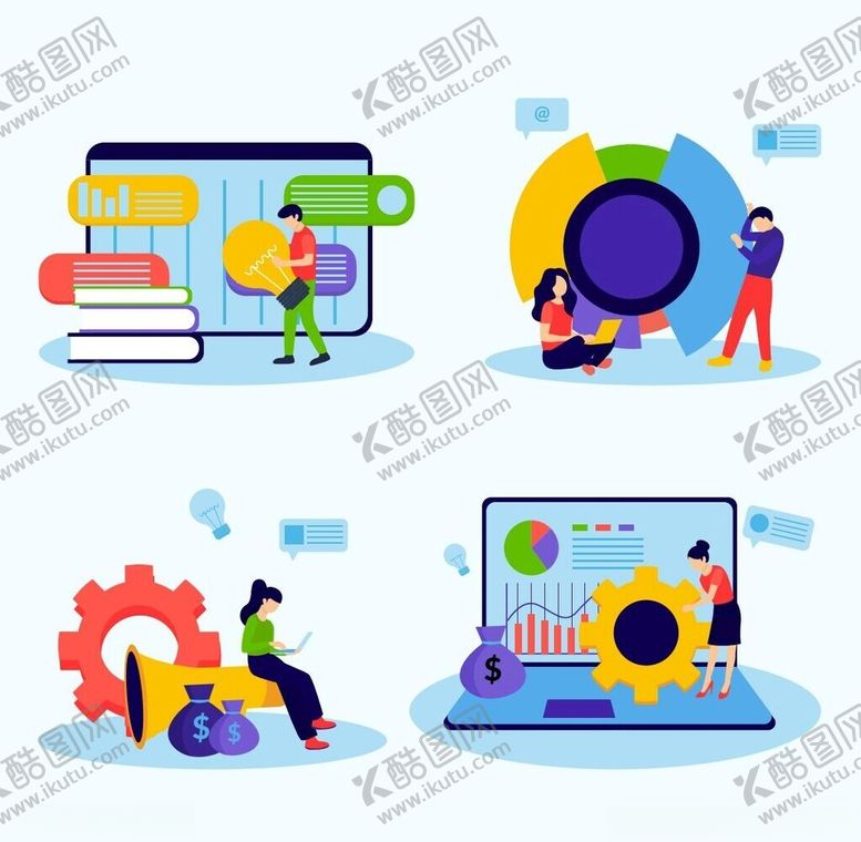 编号：52500505161608169805【酷图网】源文件下载-营销方案插画