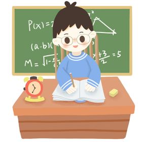 卡通小学生