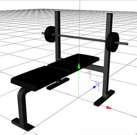 C4D模型运动器材