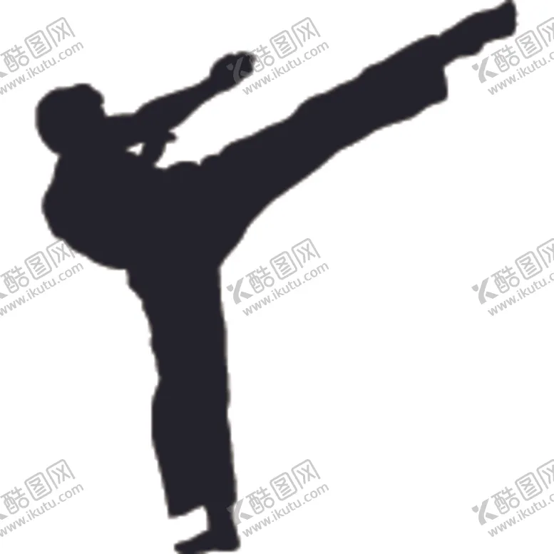编号：50864704181613471143【酷图网】源文件下载-武术格斗剪影