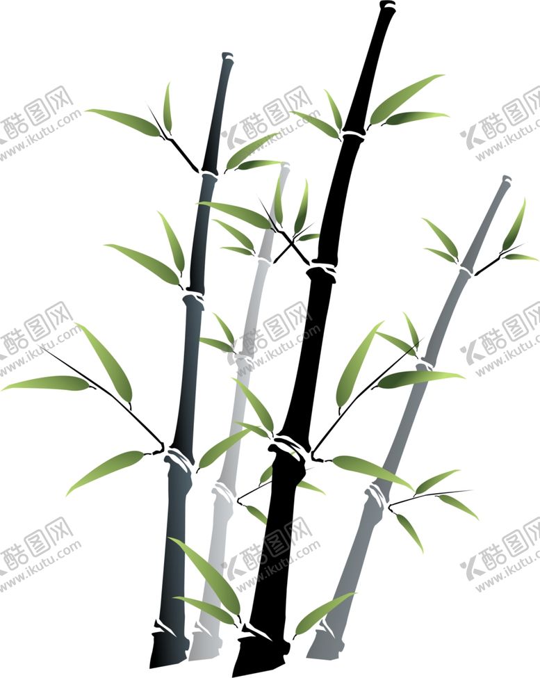 编号：91038710090215548346【酷图网】源文件下载-水墨竹子