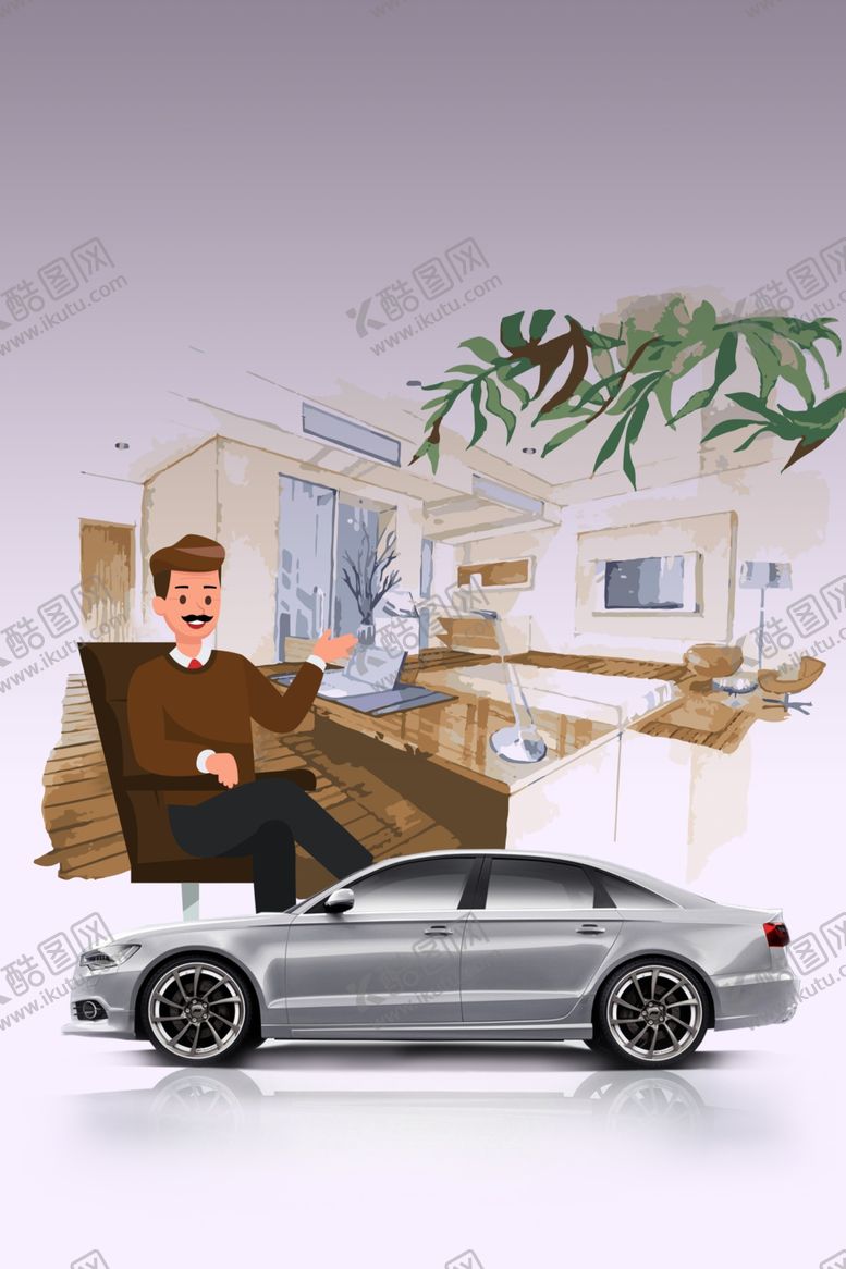 编号：49702810111142186889【酷图网】源文件下载-汽车手绘系列三