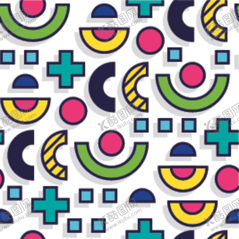 编号：24978009100059361513【酷图网】源文件下载-彩色拼接设计图案