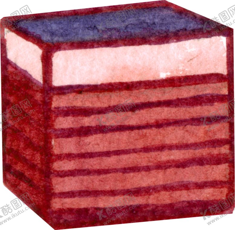 编号：58639010300628421018【酷图网】源文件下载-水彩花盆