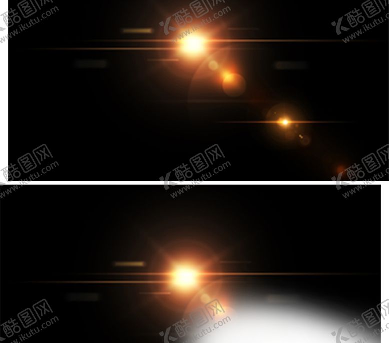 编号：61223906271401409897【酷图网】源文件下载-金色星光光晕效果元素素材