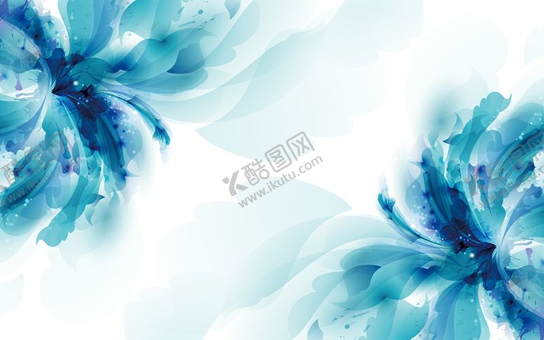 编号：40354510090826041697【酷图网】源文件下载-梦幻花朵背景墙