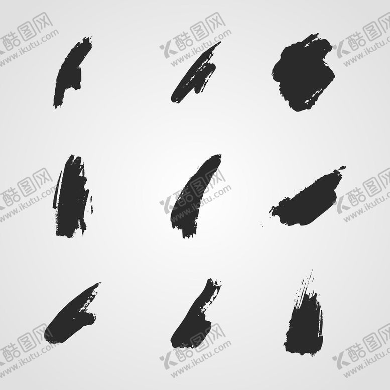 编号：95900911211828599695【酷图网】源文件下载-书法笔触