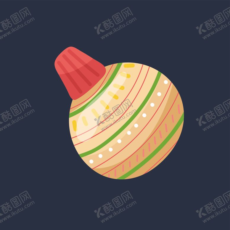 编号：26082601151339114646【酷图网】源文件下载-卡通可爱圣诞节矢量装饰元素