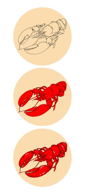 插画素材水瓶卡通设计壁纸图橘子