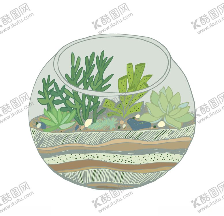 编号：79406406271858509417【酷图网】源文件下载-植物手绘