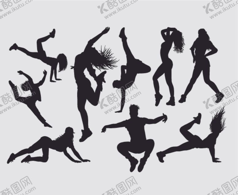 编号：20339410081451438385【酷图网】源文件下载-运动剪影