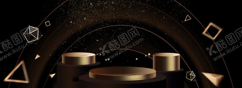 编号：49140710181905337863【酷图网】源文件下载-黑金banner