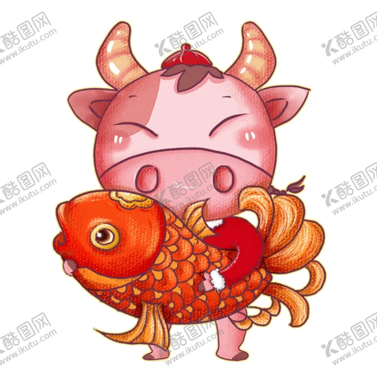 编号：53722706240909553915【酷图网】源文件下载-春节动漫牛形象