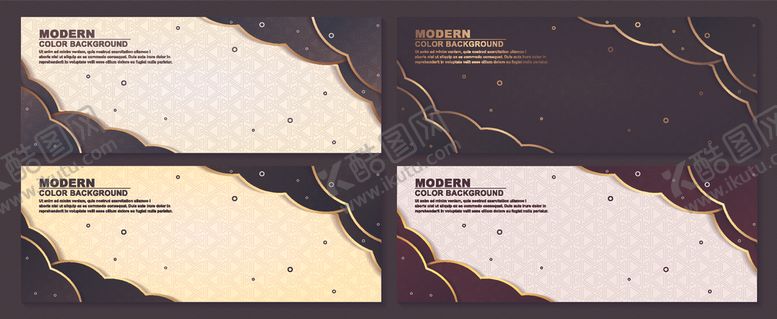 编号：47434910161816057108【酷图网】源文件下载-金色花纹底纹