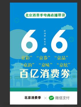 北京消费季6月6日百亿消费劵