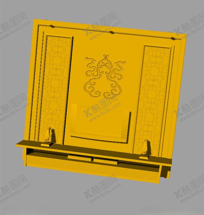 编号：71772103140248356082【酷图网】源文件下载-CAD浮雕装饰画立体模型