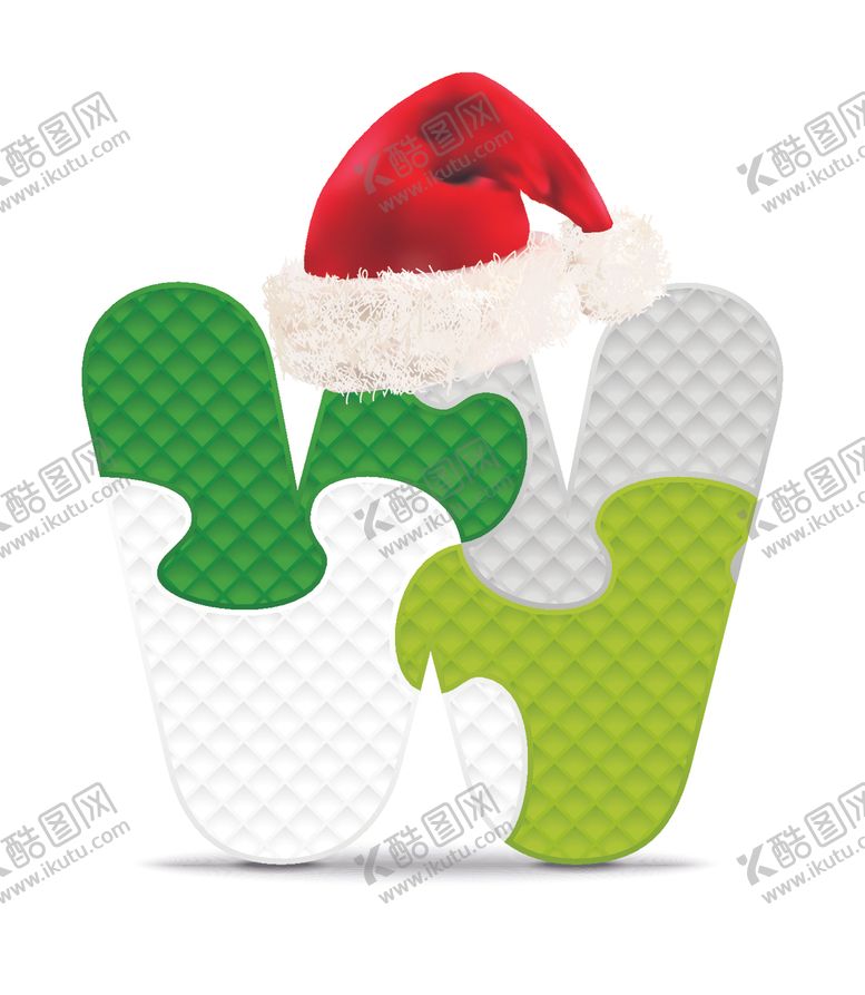 编号：25906609241845019271【酷图网】源文件下载-时尚卡通英文字母W字设计艺术字